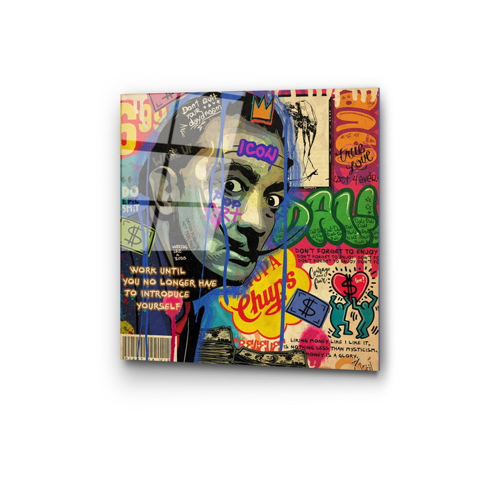 Wallity UV-817 Cuadro de Vidrio Templado Multicolor 50 x 50 cm Wallity UV-817 Cuadro de Vidrio Templado Multicolor 50 x 50 cm